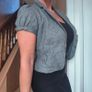 RIVER IRELAND Vintage Short sleeve jacket Image 7