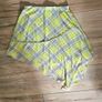 Diesel Yellow Tartan Asymmetrical Skirt Image 3
