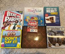 Board Games Bundle Pictionary Trivial Pursuit Meme