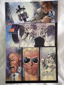Original Comic Art Shi : Nightstalkers by Val Mayerik