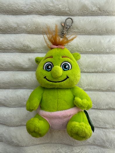 Shrek Adventure Baby Plush Girl Keyring Used Please look at the pictures