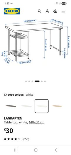 ikea desk/table