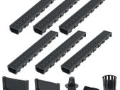 Drainage Channels 6 pcs Plastic 6 m