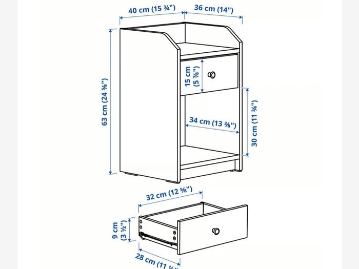 Bedside table