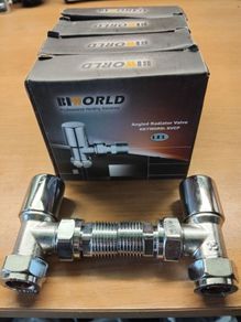 Chrome lock shield valves