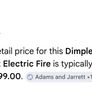 Dimplex living room electric stove Image 5