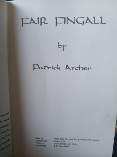 Fair Fingall - Patrick Archer