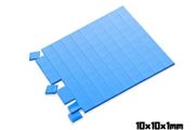 Thermal Pad 10x10x1mm Silicone GPU CPU Cooling 100pcs