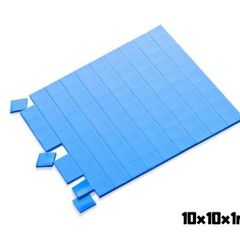 Thermal Pad 10x10x1mm Silicone GPU CPU Cooling 100pcs