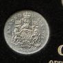 Canada coins set ( 6 coins ) official 1980 wood case BUNC Image 4
