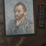 Van Gogh Portrait print framed Image 2