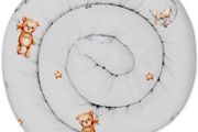 bed snake, bed pillow, nursing pillow, bed roll, bed guard, decorative pillow, bed border, snake XL handmade 150 cm Teddy bears certificat