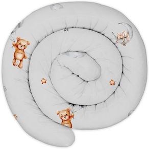 bed snake, bed pillow, nursing pillow, bed roll, bed guard, decorative pillow, bed border, snake XL handmade 150 cm Teddy bears certificat