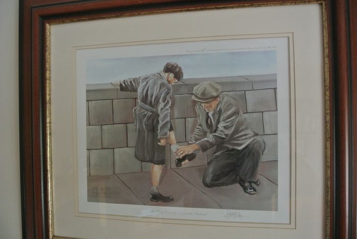 Large Framed Limited Edition Print - Called 'New Shoes, County Limerick, Ireland' By Eric Mccully