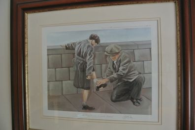 Large Framed Limited Edition Print - Called 'New Shoes, County Limerick, Ireland' By Eric Mccully