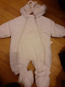 new born baby snow suit