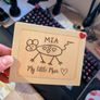 Personalised Memory Keepsake Frame - Custom Drawing or Handwriting Engraved Plaque - Handmade Multi-Material Sentimental Gift Image 5