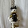 Official Vintage 1986 Disney Mickey Mouse Bullyland Bully Key Ring Keychain Image 3
