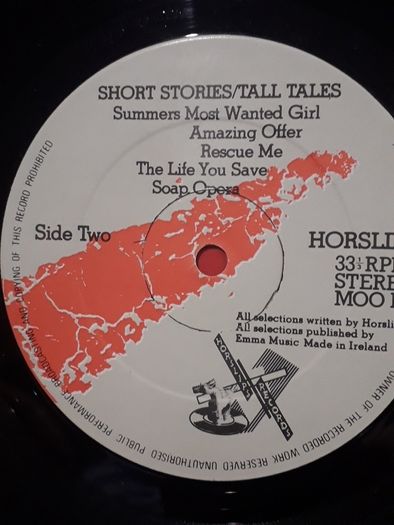 Horslips Short Stories Tall Tales vinyl  irish pressing