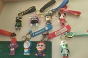 Character Keyrings  3 for 10e Mix &amp; Match
