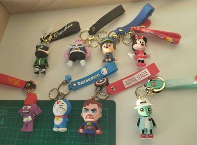 Character Keyrings  3 for 10e Mix & Match
