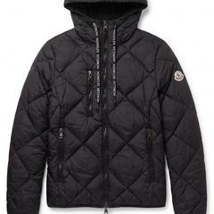 Moncler Black Quilted Jacket - Womens Size 6-8