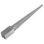 Ground Spikes 6 pcs Silver 7x7x75 cm Galvanised Steel Image 4