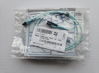 Corning LC Duplex OM3 50 125 Fiber Optic Patch Cables 1m