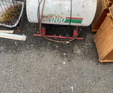 Gas and electric blow heater in perfect working order