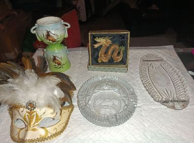 Claddagh Crystal and other items
