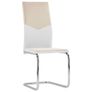 Dining Chairs with Armrests 2 pcs Light Grey Fabric Image 6