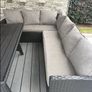 Garden Couch Set sits 5/6 inc Table Image 3