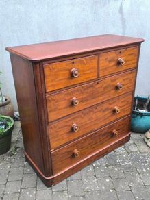 1870s/80s Victorian chest of drawers