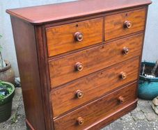 1870s/80s Victorian chest of drawers