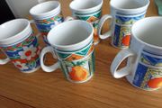 6 Rayware Brand Designed Mugs.