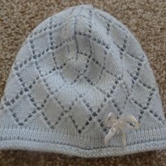 Girls lovely crochet hat 2-4yo