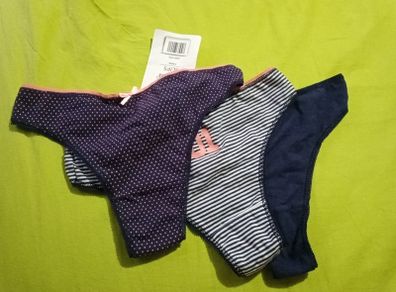 Cotton thongs 3pack