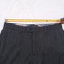 Ted Baker Dark Grey Textured Tailored Straight Wool Trousers 14UK/42EU Image 9