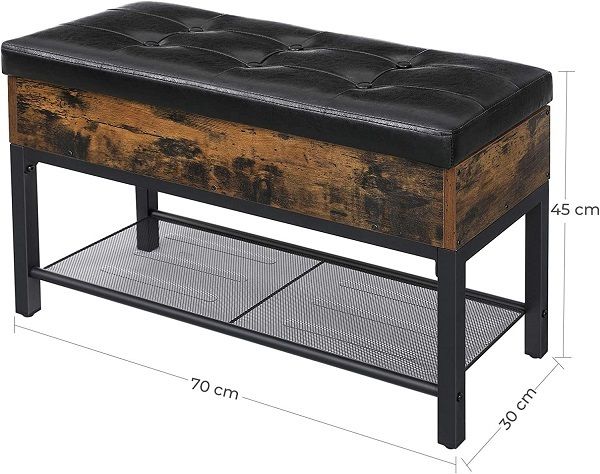 New Hallway Bedroom Shoe Storage Bench - FREE P&P