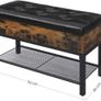 New Hallway Bedroom Shoe Storage Bench - FREE P&P Image 5