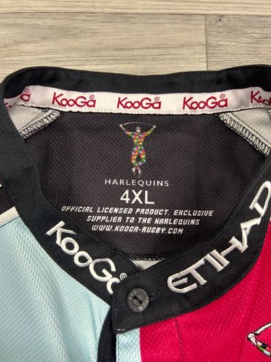 Vintage 2010 Harlequins Rugby London Jersey Shirt Mens 4XL