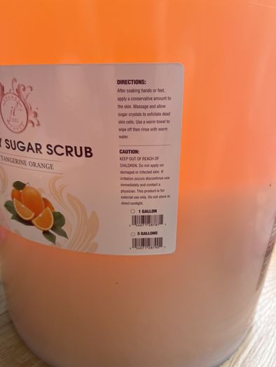 Honey Sugar Scrub for hands or feet