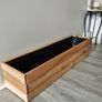Brand new wooden planter Image 3