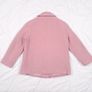 Per Una Dusky Rose Pink Wool Blend Double Breasted Pea Coat 10UK/38EU Image 7