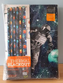 Space Travel Thermal Blackout Curtains (NEW)