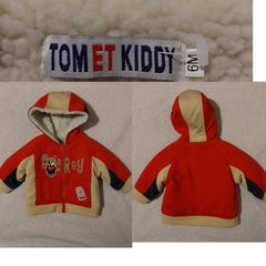fleece lined Hooded Baby Jacket