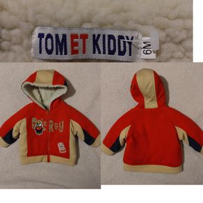fleece lined Hooded Baby Jacket