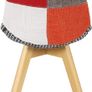 2 x Dining Chairs Design Patchwork Retro - Free Delivery Nationwide Image 6