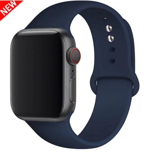 Silicone strap For Apple Watch band 42/44mm/45mm iWatch 38/40/41mm apple watch