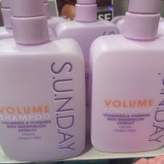 Volume Shampoo x4 Conditioner x4